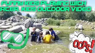 kids enjoying at water summer 2020
