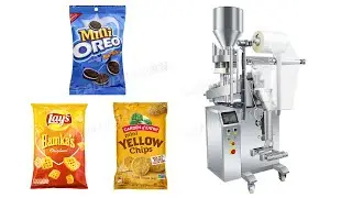 Automatic Rusk Snack Packing Machine With Measuring Cup