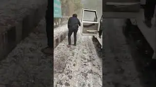 Hailstones in Shillong