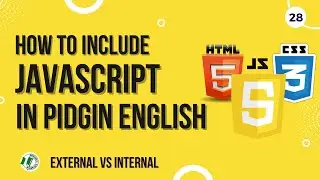 Where To Put JavaScript In HTML - Best Practice [ in Pidgin ]