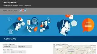 Customer Support Templates | Contact form | Contact Form3