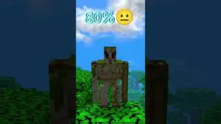 creepy iron golem #viral #trending #minecraft #shorts