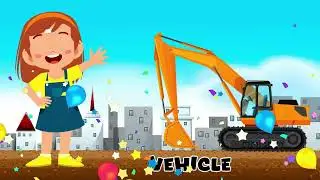 Ride, Build, and Learn with Maya! Transportation, Letters, Colors, and Numbers!