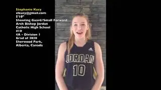 Stephanie Kucy - College Basketball Recruiting Video - Class of 2020