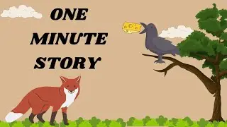 The Fox And The Crow / One minute Story/ Short stories in English