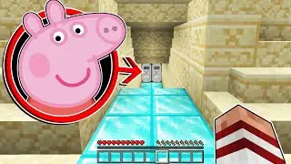 DESCUBRO EL TEMPLO SECRETO DE PEPPA PIG EN MINECRAFT