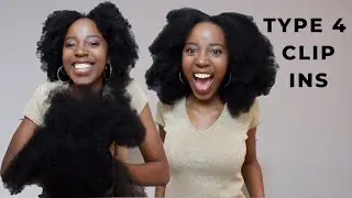 Type 4C/4B Natural Hair Clip Ins | Her Given Hair