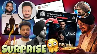 Diwali Surprise 😳 Sidhu Moose Wala Drake Karan Aujla P.Pop Culture Navaan Sandhu Prem Dhillon Shubh