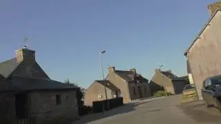 Driving On The D87 & D31 From 22110 Kermabjean To 22160 Le Croissant, Brittany, France
