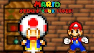 Mario Steals Your Liver - Sprite Animated