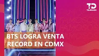 BTS hace historia en M&eacute;xico con tres conciertos agotados en tiempo r&eacute;cord