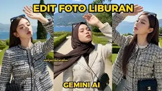 How to Edit Photo Liburan by Gemini AI || Edit Photo Liburan by Korea Gemini AI #geminiai #fypシ