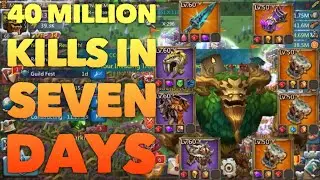 RAIDING K651 40 MILLION KILLS IN A WEEK Lords Mobile