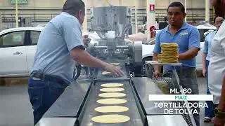 Tortilladora de Tolva ML-60│Manufacturas Lenin