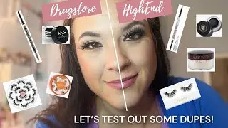 Testing Dupes: Lilly Lashes, Benefit Brows, ABH, Laura Mercier, MAC and more!
