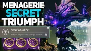 Come Out and Play - Week 3 Secret Menagerie Triumph Guide (500 Easy Imperials)