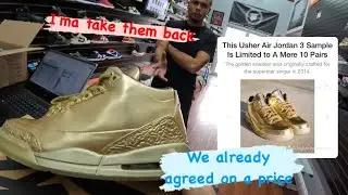 $10,000 Jordan Usher 3&rsquo;s For Only $75!!! Only 10 pairs ever made! Day In The Life of a reseller pt 6