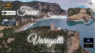 Torre Saracena Punta Crena Varigotti Finale Ligure Provincia di Savona Liguria Dji Air 2s Dji Avata