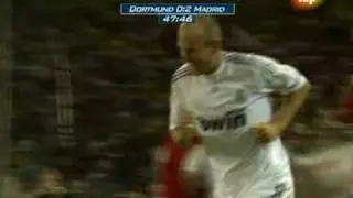 Arjen Robben excellent goal, Borussia Dortmund - Real Madrid  0-5 19/08/09 friendly match HQ