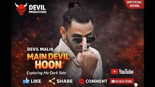 MAIN DEVIL HOON | Devil Malik | New Hindi Rap Song 2026 | Attitude Rap @SaregamaMusic 