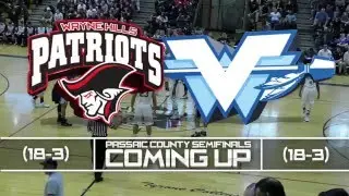 2016 Passaic County Semi Final Wayne Hills vs  Wayne Valley Boys Basketball