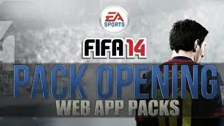 FIFA 14 WEB APP PACK OPENING!