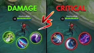 damage vs critical build brody