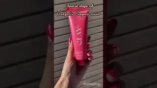 ✨Clayco Matcha Enzyme Scrub🍵🩷Dupe of Wishful Scrub?🤔#japanese #skincare #jbeauty #hudabeauty #shorts