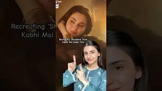 Recreating Hania Amir (Sharjeena) Makeup Look | Kabhi Mai Kabhi Tum | Makeup Tutorial