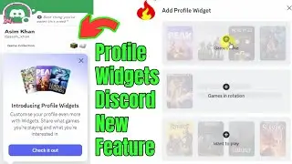 Как использовать виджеты профиля в Discord: новая функция