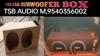 DUAL 🔊 subwoofer In Cng 🚗 2x350 Watt Rms JBL