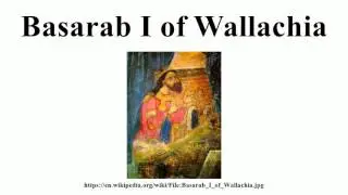 Basarab I of Wallachia