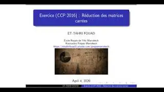 Extrait du CCP 2016