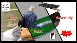 TJ-Canoe - Part 4/4 | Self-Designed Plywood Canoe (Free Plans)