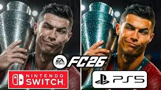EA Sports FC 26 PS5 vs Nintendo Switch Graphics Comparison