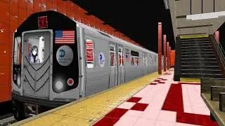 OpenBVE Series Finale | Exchange Place bound R153 🅨 Train arriving and departing Fordham Road