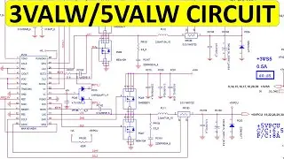 3VALW 5VALW System Power Circuit - Computer Schematics