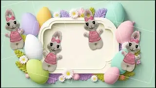 ITH Bunny with Bow Easter Day Stuffed Toy in the Hoop Digital Design for Machine Embroidery  #bunny