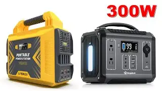 ☀️300W Portable Power Stations 2022 | Flashfish, LIPOWER, ZeroKor, NinjaBatt,Tenergy Solar Generator