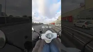 SYM Fiddle IV 125 Acceleration 0-100 KM/H #istanbul #symfiddle  #sym #topspeed #acceleration