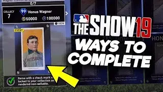 Tips for Completing the Honus Wagner Collection! MLB The Show 19 Diamond Dynasty