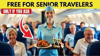 NEW 12 Free Things Seniors Can Ask For On A Flight (Airlines Hate This!) | Travel The Globe