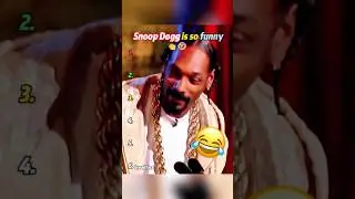 Snoop Dogg is so funny👏🤣.#SnoopDogg #FunnyInterview #fyp