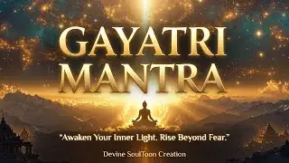 Awaken Your Inner Light with the Gayatri Mantra | 108 Times Chanting for Healing & Positivity.