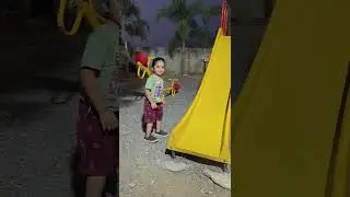 श्रावणीला घसरगुंडी खेळायला खुप आवडते खुप मज्जा आली घसरगुंडी खेळायला Shravani My Lucky Girl 🧑&zwj;💼🤪