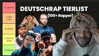Deutschrap 2024 Tierlist - 100+ Rapper im Ranking! 😵