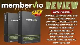 Membervio Review 2021 -  Launch Your Own Membership Website! (Video Tutorial)