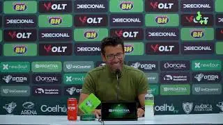 🎙️Coletiva | Alberto Valentim - T&eacute;cnico | Am&eacute;rica 3 x 0 Athletic |  Coelho TV