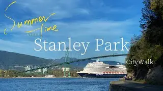 【4K】🇨🇦 The Relaxing Vibes of Vancouver &ndash; A Scenic Walk in Stanley Park 🌿✨