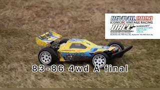 Oswestry revival 2023 83-86 4wd A final. Vintage cars on grass